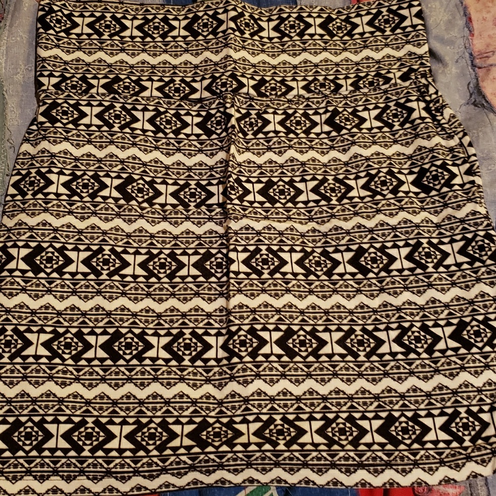 Printed Pencil skirt